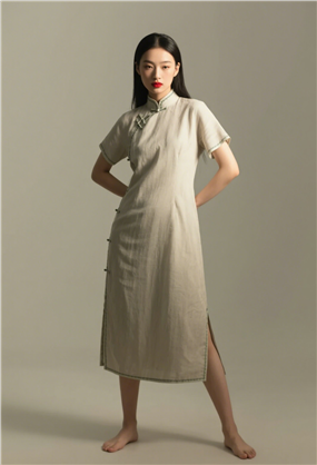 中式风美女模特写真艺术摄影图片